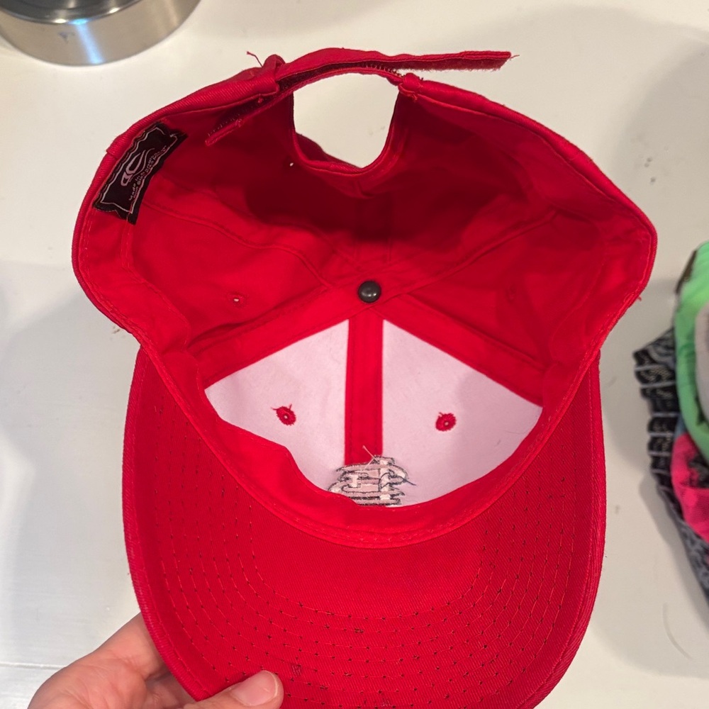 Red St. Louis Cardinals Spring Training Cap - Picture 3 of 3
